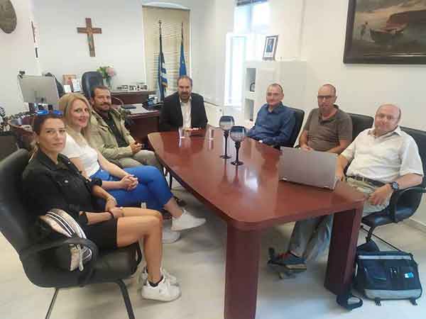Συνάντηση του Δημάρχου Φλώρινας με στελέχη του ΑΟΦ και του ΣΟΧ Φλώρινας