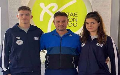Ο Τσαούσης Μάριος και η Ντούφα Ελένη του Σπάρτακου στις κλήσεις της Εθνικής ομάδας για το Πανευρωπαϊκό Πρωτάθλημα Νέων