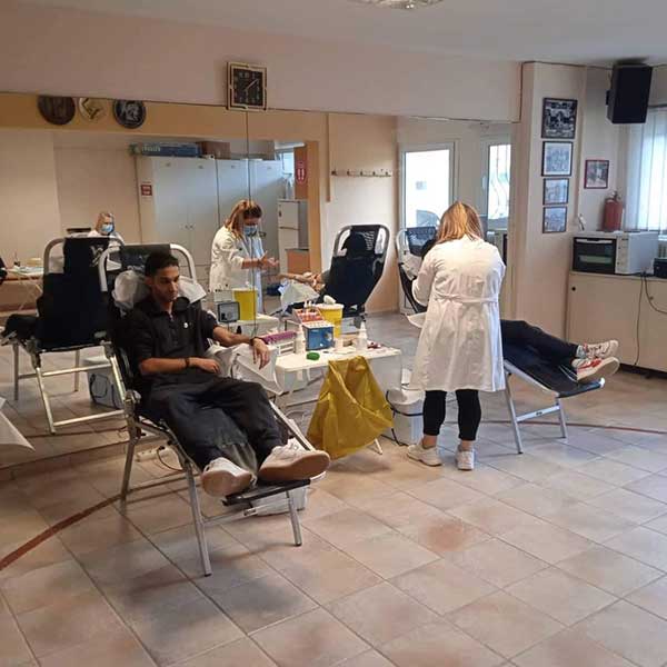 Ολοκληρώθηκε η 29η εθελοντική αιμοδοσία που πραγματοποίησε η Θρακική Εστία Εορδαίας