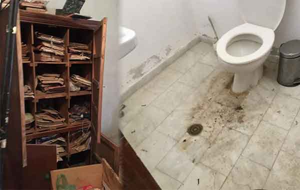 Ο Χρήστος Ελευθερίου με εικόνες ντροπής από την κατάσταση του ιατρείου στο Τριγωνικό πριν τρία χρόνια