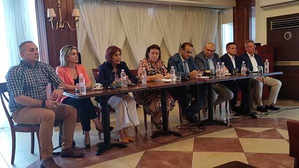 Η Παρασκευή Βρυζίδου συμμετείχε στο κυβερνητικό κλιμάκιο με επικεφαλή την υπουργό Πολιτισμού κα Λίνα Μενδώνη που επισκέφθηκε την ΠΕ Φλώρινας