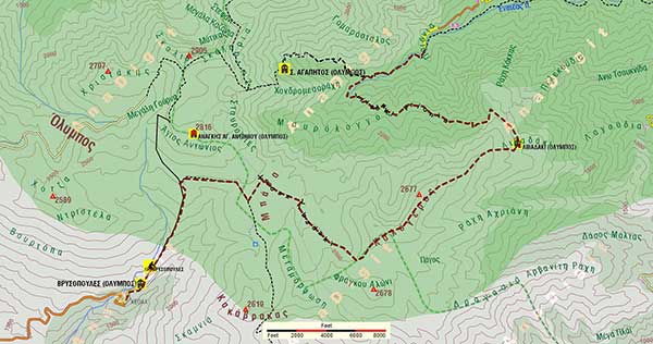Ο Ε.Ο.Σ. Κοζάνης διοργανώνει την Κυριακή 2.10.2022 ορειβατική διάσχιση στον Όλυμπο
