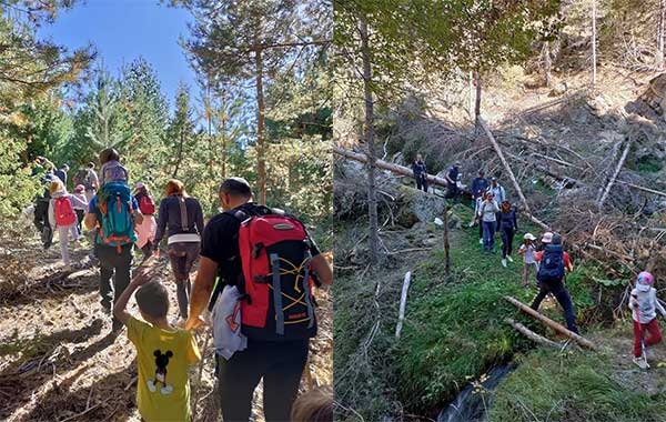 Δράση στο βουνό των Πιερίδων Μουσών από τον ΕΟΣ Κοζάνης