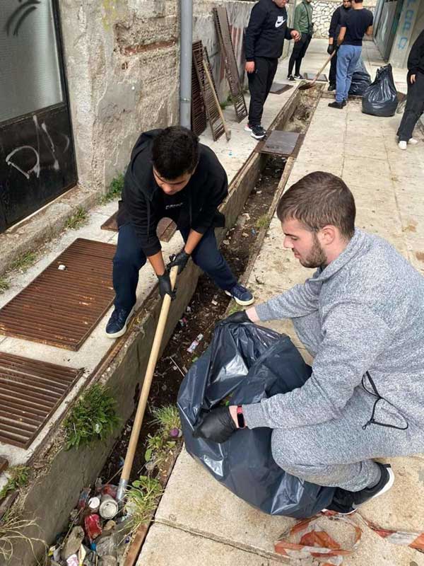 ΕΠΑΛ Σιάτιστας: Κατάληψη με εργασίες καθαριότητας