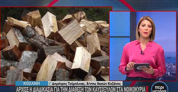 Oι κάτοικοι της Βλάστης περιμένουν τα καυσόξυλα
