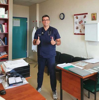Στάθης Κουλούρης: Εμφύτευση προσωρινού εξωτερικού βηματοδότη σε ασθενή- Σε λίγο και διοισοοφάγειους υπερήχους καρδιάς