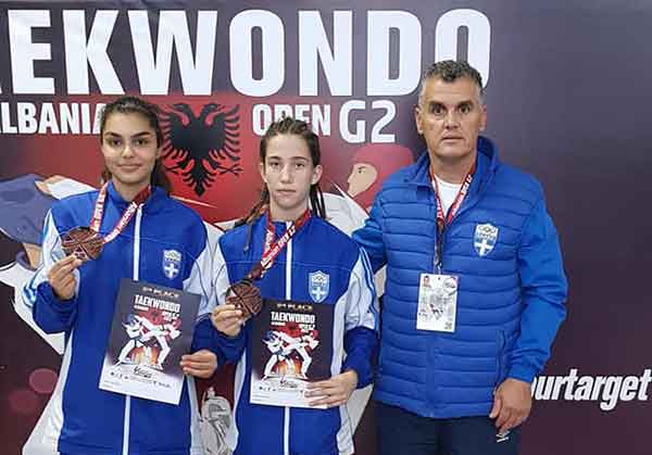 Μακεδονική Δύναμη Κοζάνης: Με δύο χάλκινα μετάλλια και μια πέμπτη θέση έκλεισε η πρώτη ημέρα των αγώνων, στο διεθνές πρωτάθλημα του Ταεκβοντό στα Τίρανα της Αλβανίας