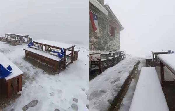 Στα λευκά ξανά ο Όλυμπος (Βίντεο)
