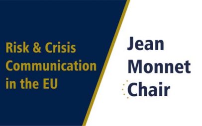 Απονομή Έδρας Jean Monnet στο Πανεπιστήμιο Δυτικής Μακεδονίας για την Επικοινωνιακή Διαχείριση Κινδύνου και Κρίσεων στην Ευρώπη