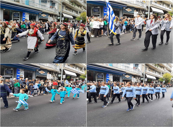 Η μαθητική παρέλαση της Κοζάνης