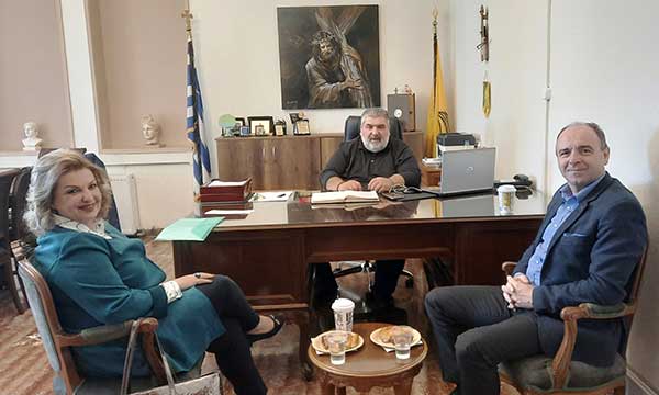 Συνάντηση Δημάρχου Εορδαίας με τους Προϊσταμένους των Διευθύνσεων Πρωτοβάθμιας και Δευτεροβάθμιας Εκπαίδευσης της Π.Ε. Κοζάνης