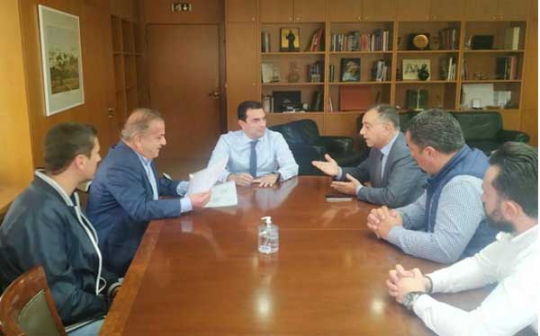 Σ.Ε.Κ.Π.Ε.Δ.Μ.: Συνάντηση με τον υπουργό Περιβάλλοντος και Ενέργειας Κώστα Σκρέκα