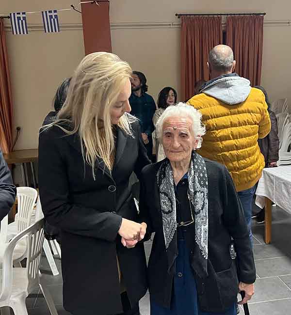 Καλλιόπη Σεμερτζίδου: Μεγάλη συγκίνηση να βρεθώ ανάμεσα τις Ηρωίδες του έπους του ´40