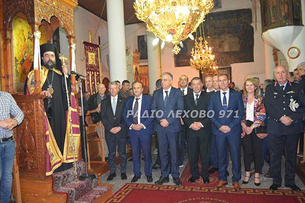 Ο Υπουργός Προστασίας του Πολίτη Τάκης Θεοδωρικάκος στον Αετό προσκύνησε στο μοναστήρι των Ταξιαρχών