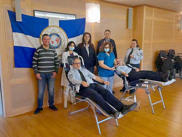 Με μεγάλη επιτυχία η 7η Εθελοντική αιμοδοσία της Διεθνούς Ένωσης Αστυνομικών στο Αστυνομικό Μέγαρο Κοζάνης