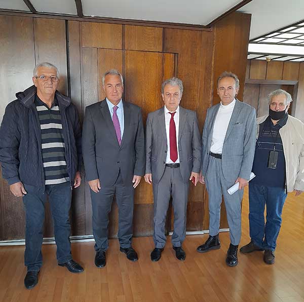Μία ενδιαφέρουσα συνάντηση είχε ο Βουλευτής Γιώργος Αμανατίδης με τον Υπουργό Εσωτερικών Μάκη Βορίδη