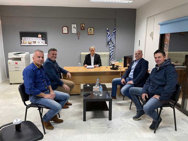 Συνάντηση του Γιώργου Αμανατίδη με προέδρους Κοινοτήτων