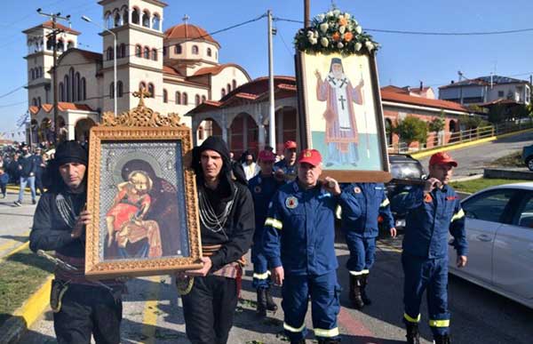 Το Άργος Ορεστικό τίμησε τον συμπολιούχο του Άγιο Νεκτάριο