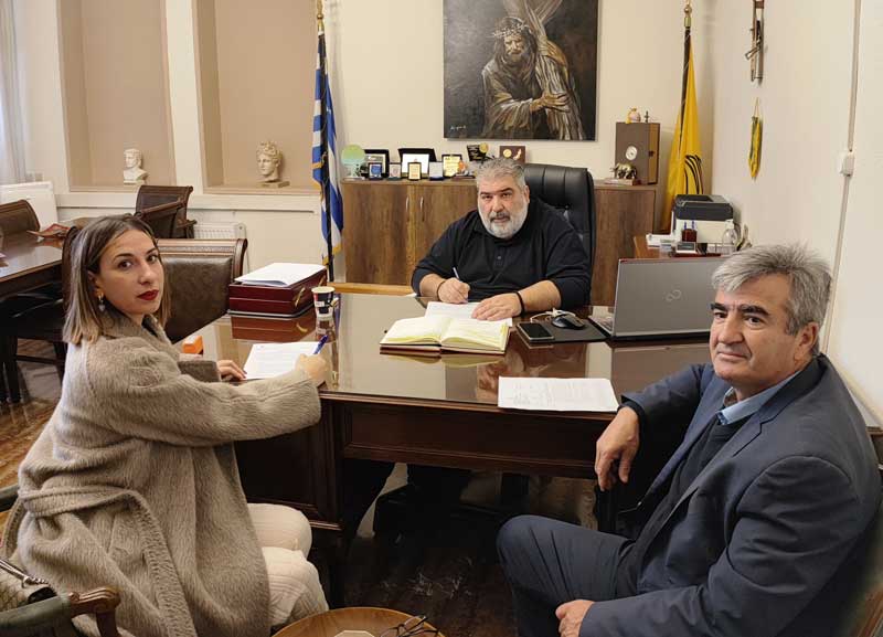 Υπογραφή σύμβασης για το έργο “Ανακατασκευή και συντήρηση δρόμων Πτολεμαΐδας”