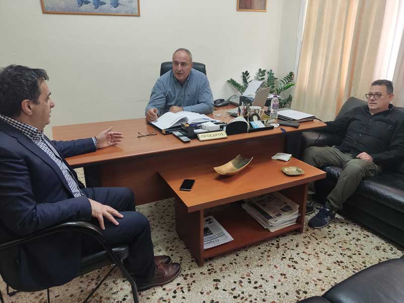 Συνάντηση ΕΚΝΚ με το μέλος του Δ.Σ της «Μετάβαση Α.Ε» κ. Γεώργιο Τοπαλίδη
