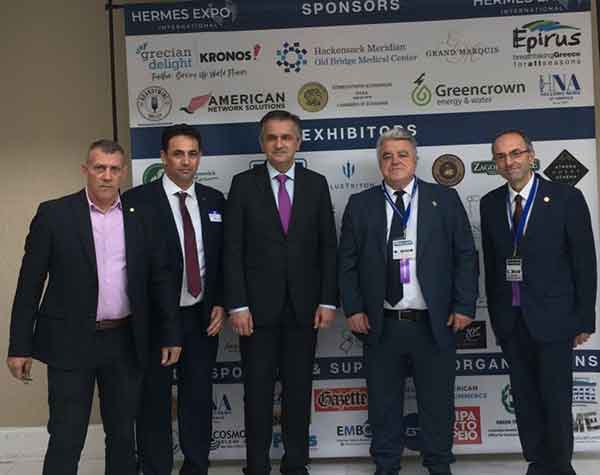 Ο Γιώργος Κασαπίδης στο συνέδριο – έκθεση προϊόντων αγροδιατροφής Hermes Expo International