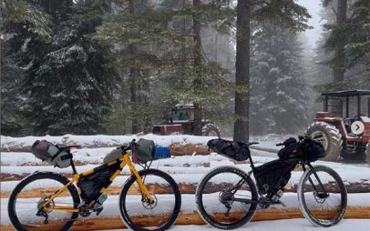 Ποδηλασία στα χιόνια στο Καταφύγι στα Πιέρια Όρη (Φωτογραφίες)!!!