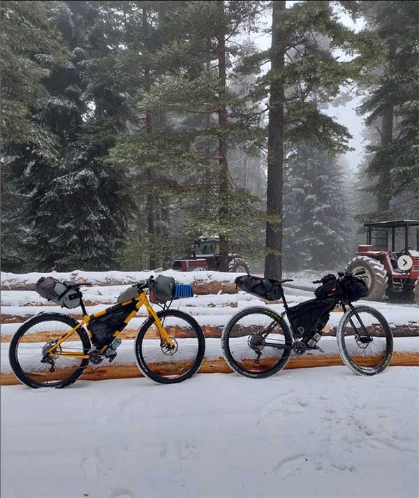 Ποδηλασία στα χιόνια στο Καταφύγι στα Πιέρια Όρη (Φωτογραφίες)!!!