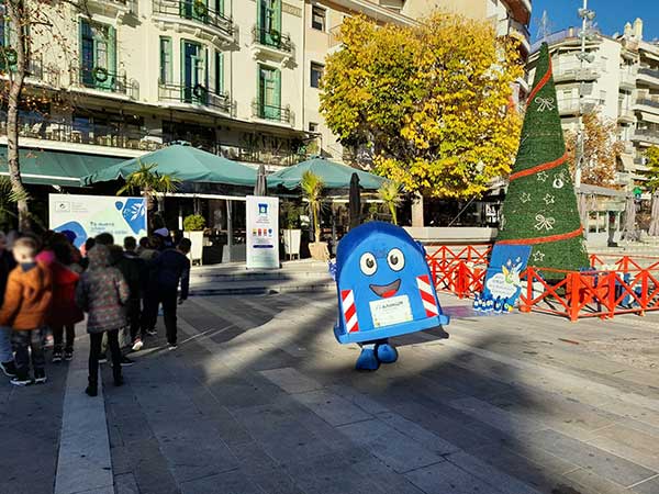Παιχνίδια στην πλατεία από την Ελληνική Εταιρεία Αξιοποίησης Ανακύκλωσης