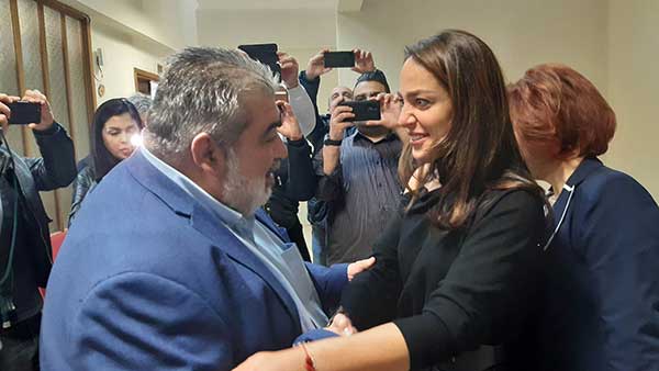 Η κα Δόμνα Μιχαηλίδου, υφυπουργός Πρόνοιας στο Δημαρχείο Εορδαίας- “Είστε ένας δήμος που πρωτοστατεί στην κοινωνική πολιτική”