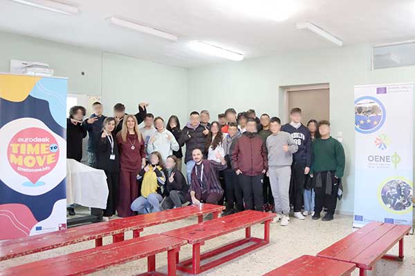Ο Όμιλος Ενεργών Νέων Φλώρινας – Europe Direct Δυτικής Μακεδονίας στο Γυμνάσιο Μελίτης