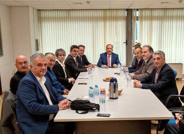 Συνάντηση εργασίας του Επιμελητηρίου Γρεβενών με τον Αν. Υπουργό Ανάπτυξης Ν. Παπαθανάση