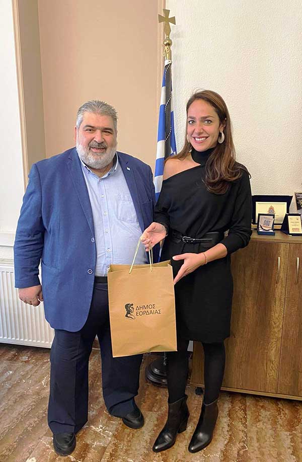 Εύσημα στο Δήμο Εορδαίας στον τομέα κοινωνικής πολιτικής, από την Υφυπουργό Πρόνοιας και Κοινωνικής Αλληλεγγύης Δόμνα Μαρία Μιχαηλίδου