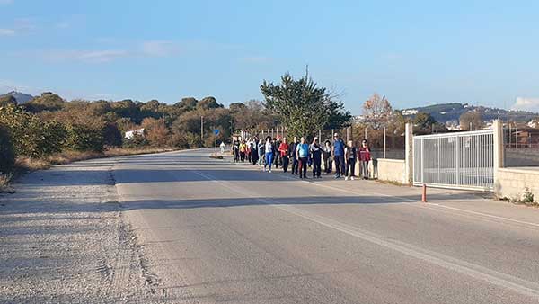 Πεζοπορία στον ποδηλατόδρομο Καρυδίτσας και στη Βαντσιώστρατα από τον Σ.Ε.Ο. Κοζάνης