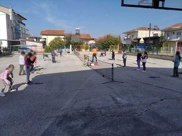 Μαθαίνοντας για το τένις στο 7ο Δημοτικό Σχολείο Πτολεμαΐδας