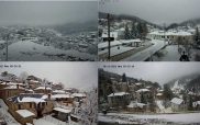 Στα άσπρα περιοχές της Δυτικής Μακεδονίας– Δείτε live από τις κάμερες
