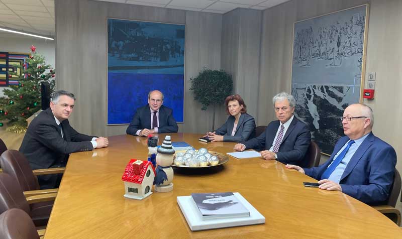 Συνάντηση του Γιώργου Αμανατίδη με τον υπουργό Εργασίας και Κοινωνικών Υποθέσεων κ. Κωστή Χατζηδάκη