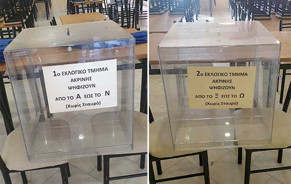 Προετοιμασία για το Δημοψήφισμα της Κυριακής στην Ακρινή