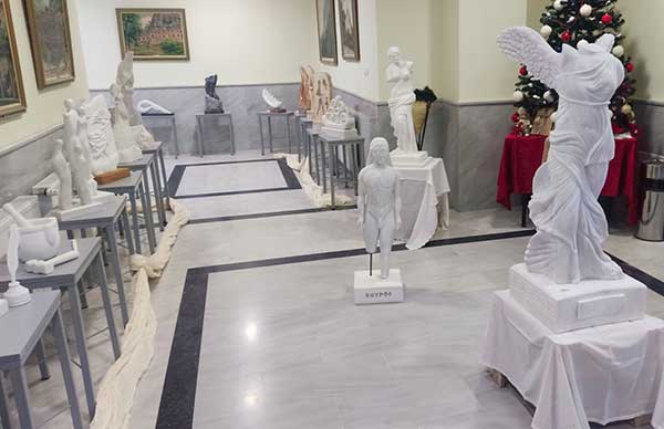 Έκθεση γλυπτικής του Γιάννη Σπυριδωνίδη, στον Ποντιακό Σύλλογο Πτολεμαΐδας