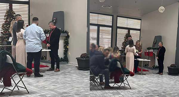 Ο πρωταθλητής Πολυνείκης Καλαμάρας παντρεύτηκε την εκλεκτή της καρδιάς του Χριστίνα Παρασκευή Λαθούρα