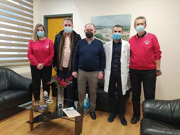 Σύλλογος Εθελοντών Αιμοδοτών Κοζάνης “Γέφυρα Ζωής”: Επίσκεψη σε διοίκηση του Μποδοσάκειου