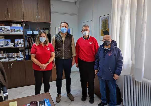 “Γέφυρα Ζωής”: Συνάντηση με τον Διοικητή του “Μαμάτσειου” Νοσοκομείο Κοζάνης