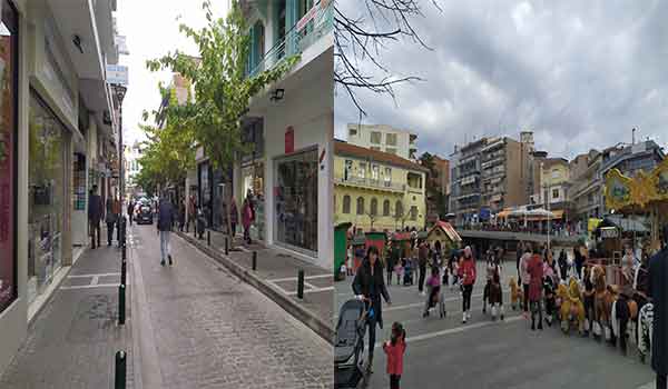 Χριστουγεννιάτικη ατμόσφαιρα στην πόλη της Κοζάνης