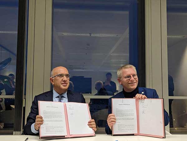 Ο Υφυπουργός Μεταφορών κ. Μιχάλης Παπαδόπουλος υπέγραψε την Ευρωπαϊκή Διακήρυξη για το Ποδήλατο με τον Βέλγο Αναπληρωτή Πρωθυπουργό και Υπουργό Μεταφορών Georges Gilkinet
