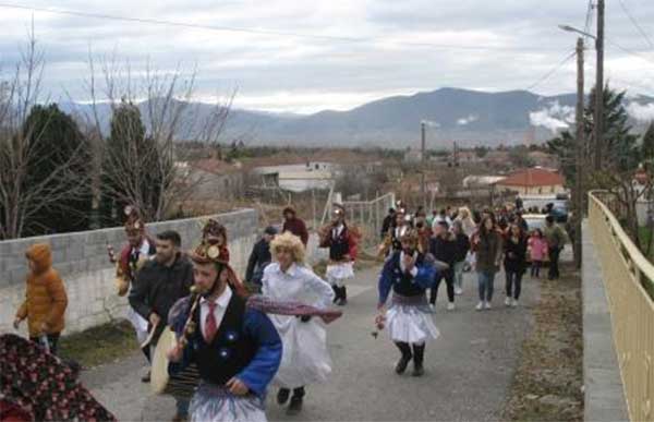 Οι Μωμόγεροι από τον Μορφωτικό Ποντιακό Σύλλογο Αγίου Δημητρίου – Ρυακίου Κοζάνης στον Εύοσμο