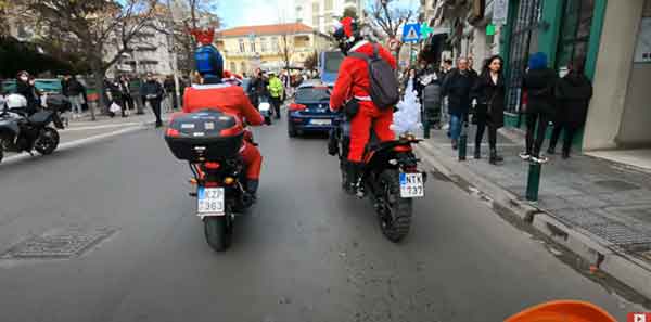 Η χριστουγεννιάτικη βόλτα του Ο.ΔΙ.ΚΟ. Κοζάνης μέχρι την Κοζάνη