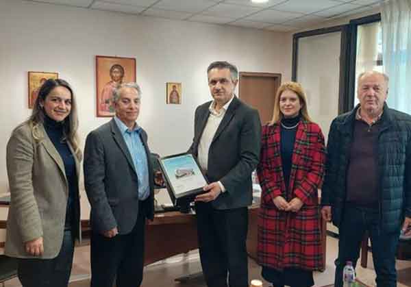 Παραδόθηκε χθες η μελέτη πυροπροστασίας για το Δικαστικό Μέγαρο Κοζάνης, στον πρόεδρο Εφετών Δυτικής Μακεδονίας Χαράλαμπο Παπακώστα