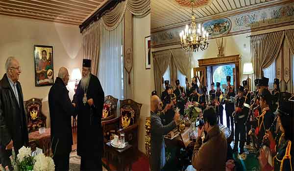 Χριστουγεννιάτικα κάλαντα και ευχές στον Μητροπολίτη Σερβίων και Κοζάνης  κ.κ. Παύλο