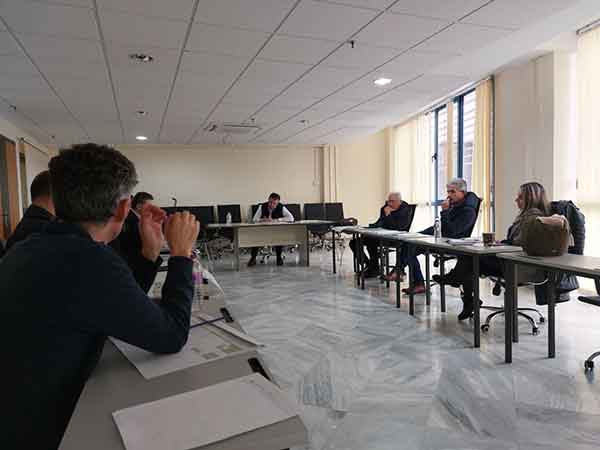 Σύσκεψη με θέμα την πορεία υλοποίησης Τεχνικού Προγράμματος της Διεύθυνσης Τεχνικών Υπηρεσιών (Έδρας)