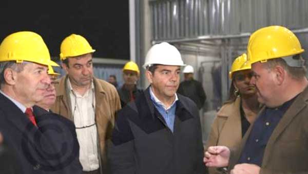 Το εργοστάσιο της Δημοτικής επιχείρησης τηλεθέρμανσης Αμυνταίου επισκέφτηκε ο πρόεδρος του ΣΥΡΙΖΑ-ΠΣ Αλ. Τσίπρας