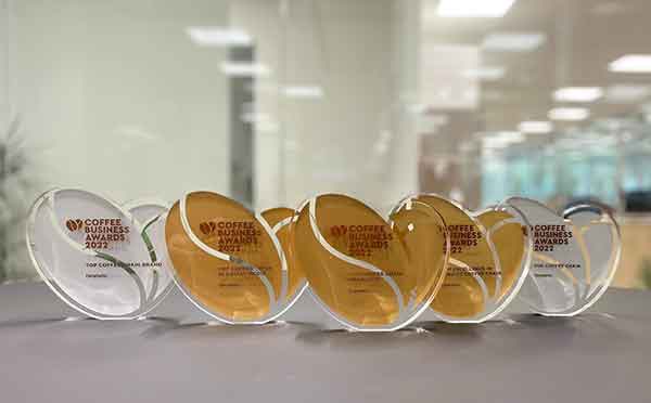5 βραβεία για τον Γρηγόρη στα Coffee Business Awards 2022